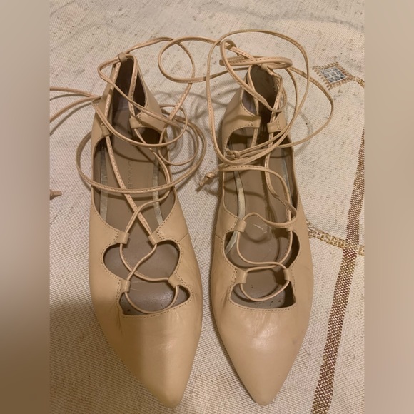 Nude ballerina flats - Picture 2 of 2